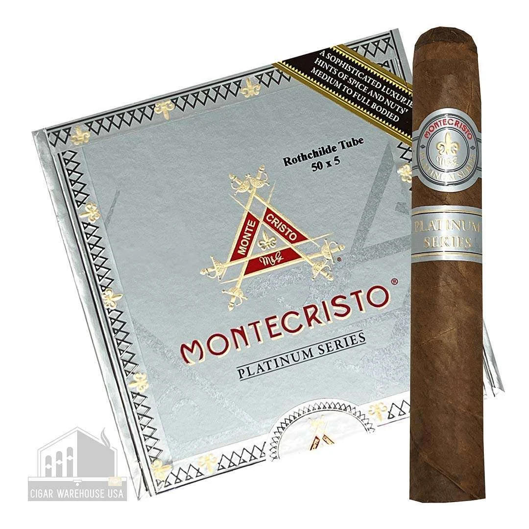 Montecristo Platinum Series Rothchilde En Tubo – Box