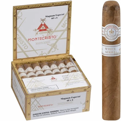 Montecristo White Label Magnum Especial (6" x 60) - Box of 20