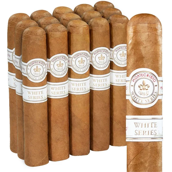 Montecristo White Rothschilde (Robusto) (5x52 / 15 Pack)