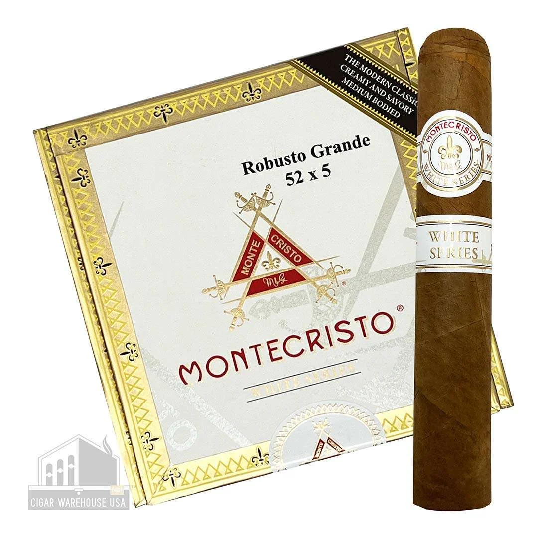 Montecristo White Series Robusto Grande Tubos – Box
