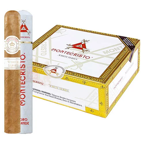 Montecristo White Toro Grande Tube (6x54 / Box 15)