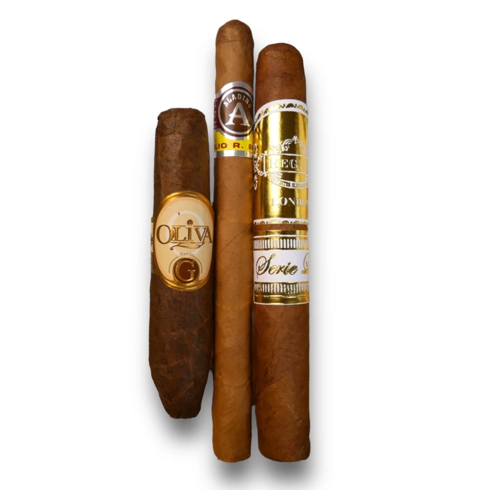 New World Connoisseur Sampler – 3 Premium Cigars - 3 Cigars