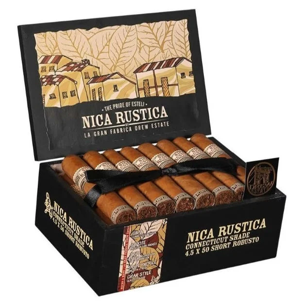 Nica Rustica Shade Short Robusto Cigars