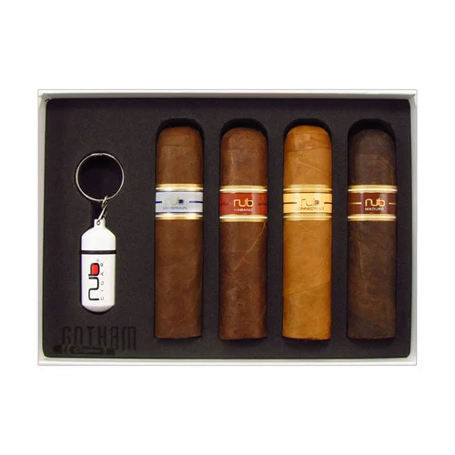 Nub 4 Cigar Sampler with Punch Cutter