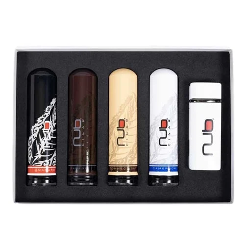 Nub Variety Sampler 4 Cigars w/ Lighter