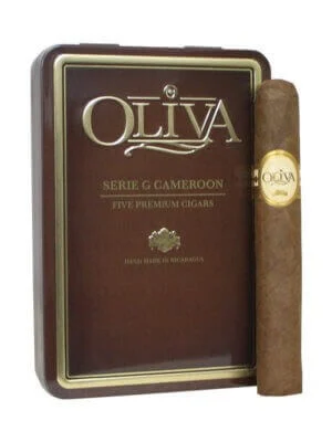 Oliva Serie G Cameroon Cigarillos (4×38 / 10 Tins Of 5)