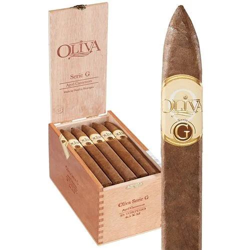 OlivaSerie G Cameroon Figurado (6.5x60 / Box 25)