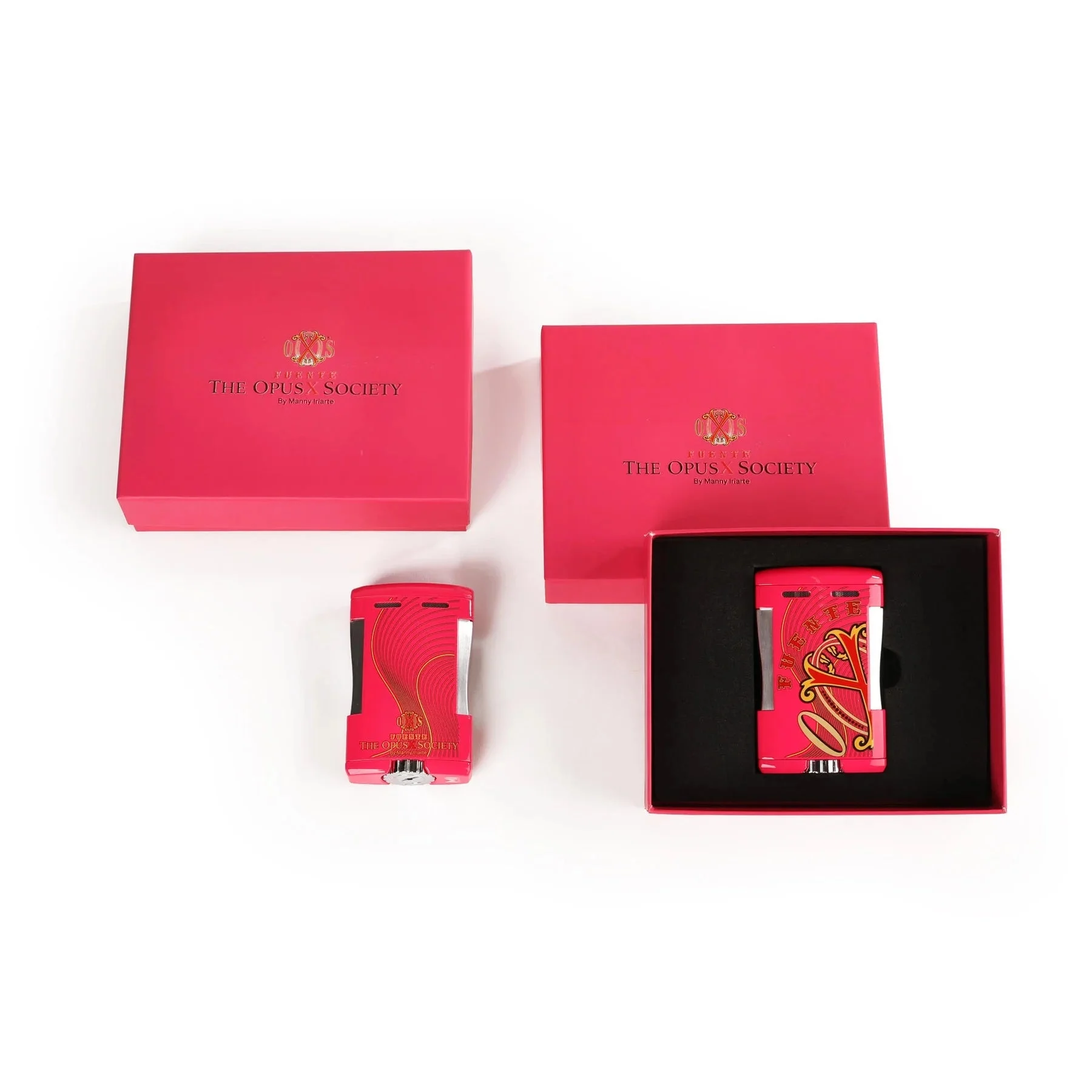 The OpusX Society Pink Table Top Lighter