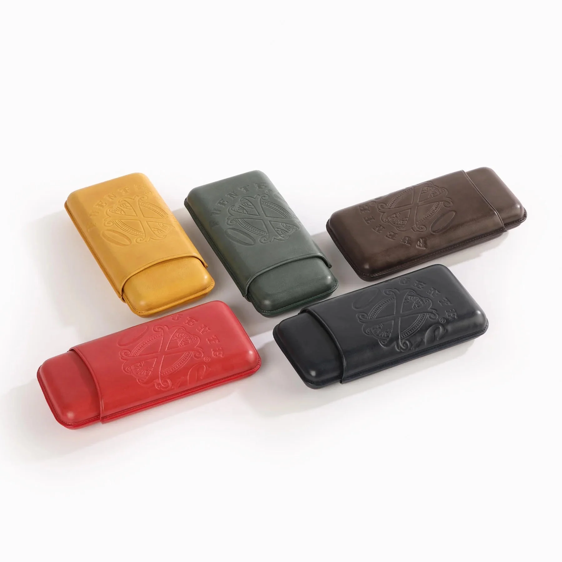 The OpusX Society Spanish Nobuk 3 Cigar Case