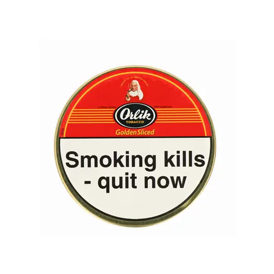 Orlik Golden Sliced Pipe Tobacco 50g – Single Tin