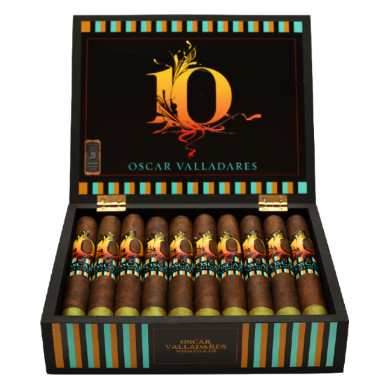 Oscar Valladares 10th Anniversary Toro Cigar – Box of 10