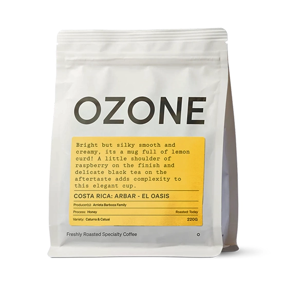 Ozone Coffee Costa Rica Arbar, El Oasis – 220g French Press