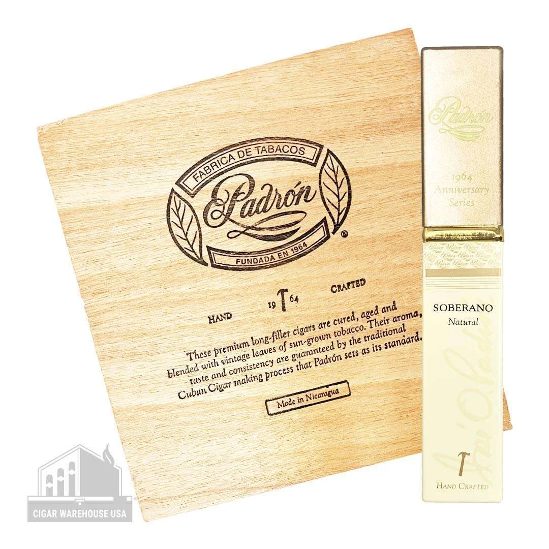 Padron 1964 Anniversary Series Soberano Tubos – Box