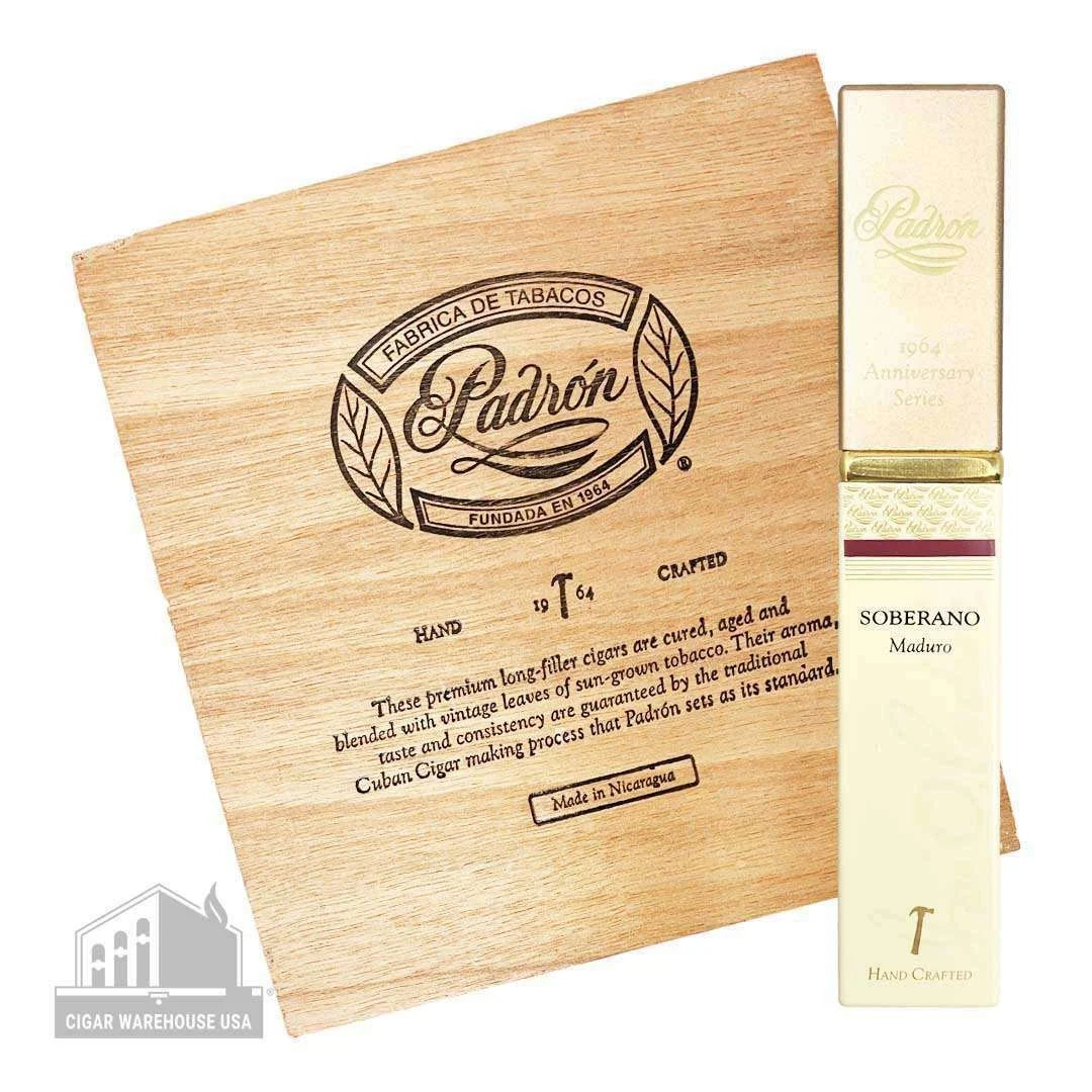 Padron 1964 Anniversary Series Soberano Tubos Maduro – Box