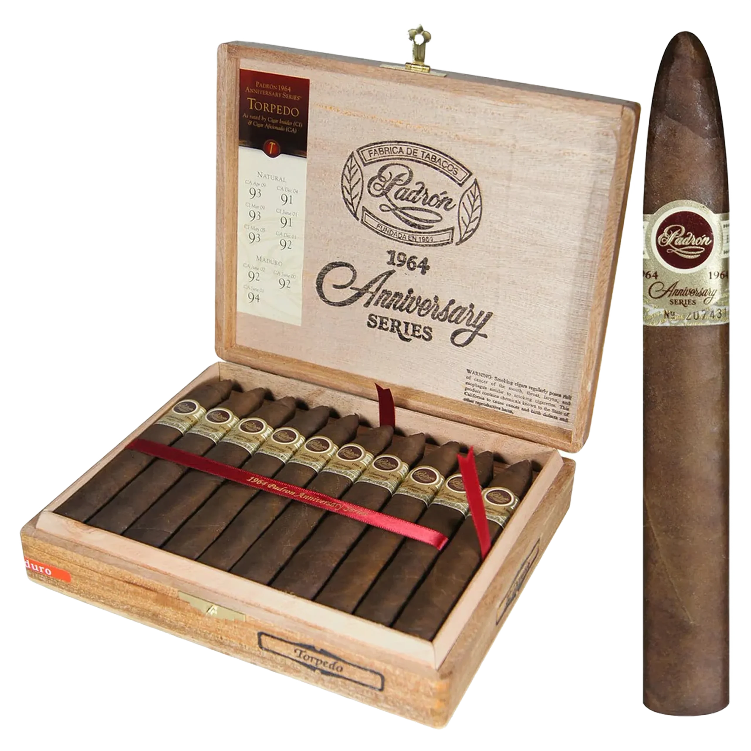 Padron 1964 Anniversary- Torpedo Maduro