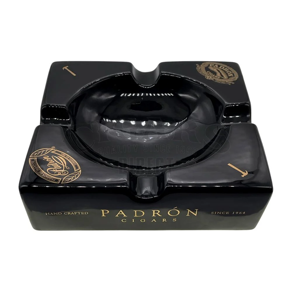 Padron L.E. Black Ceramic Ashtray