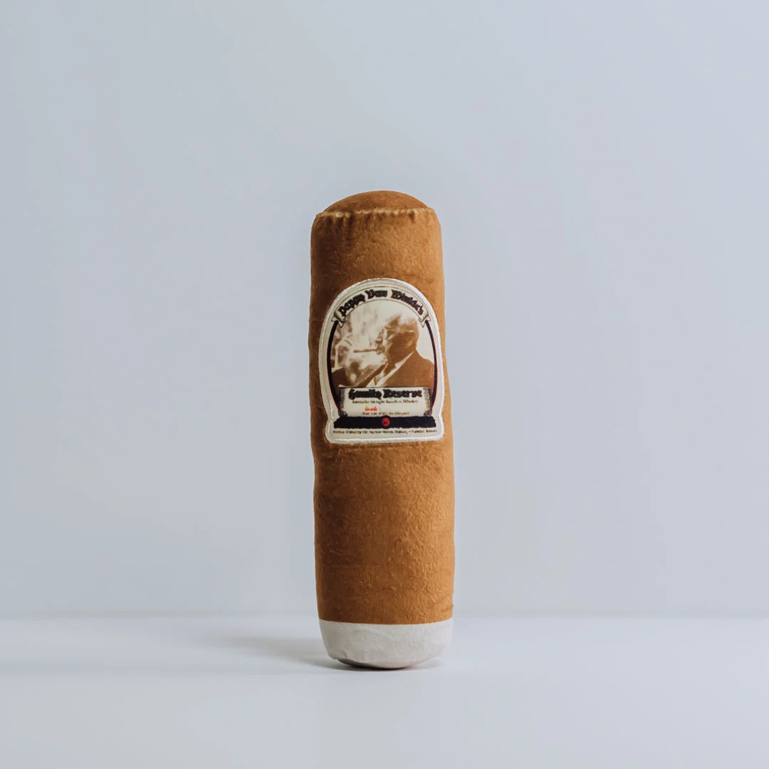 Pappy Cigar Plush Dog Toy - Case of 12
