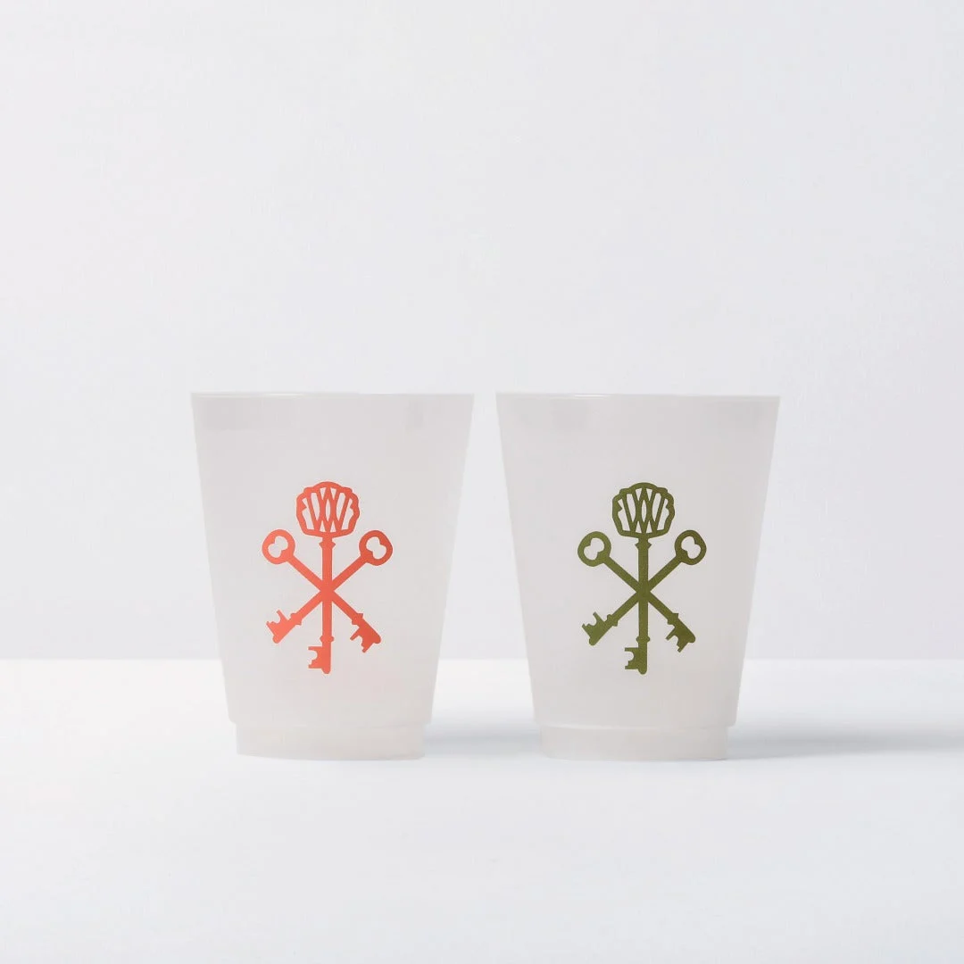 Pappy Keys Shatterproof Cups (Set of 12)