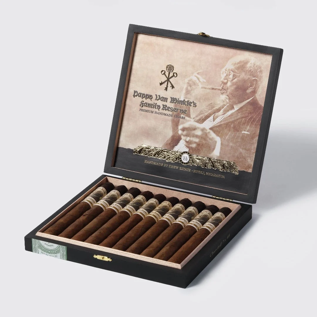 Pappy Van Winkle Barrel Fermented Cigars (Churchill Size Box of 10)
