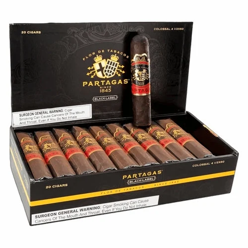 Partagas Black Label Colossal (Gordo) - Box of 20
