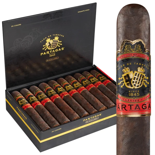 Partagas Black Label Gigante (6x60 / Box 20)