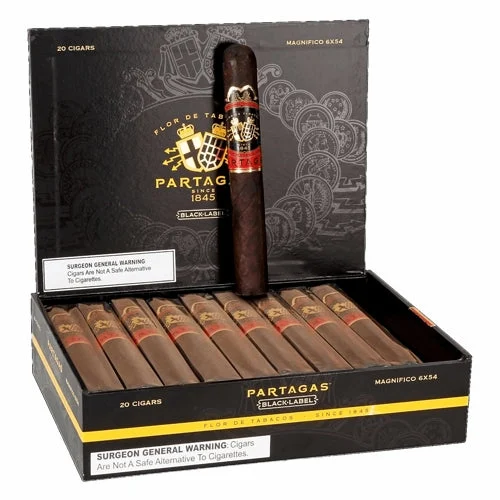 Partagas Black Label Magnifico (Toro) - Box of 20