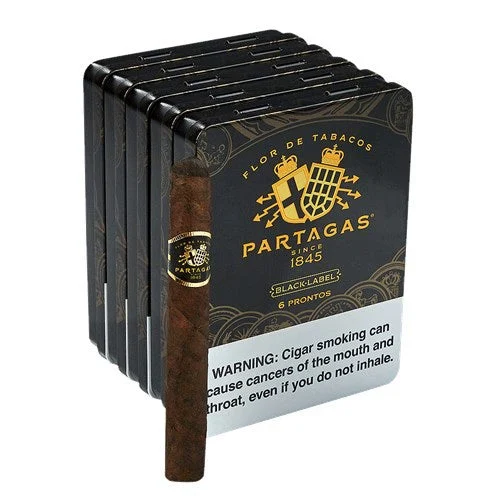 Partagas Black Label Pronto (Cigarillo) - Brick of 30