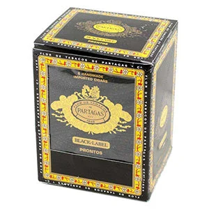 Partagas Black Label Prontos 5 Tins of 6