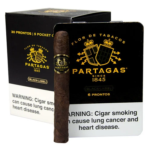 Partagas Black Label Prontos Tins