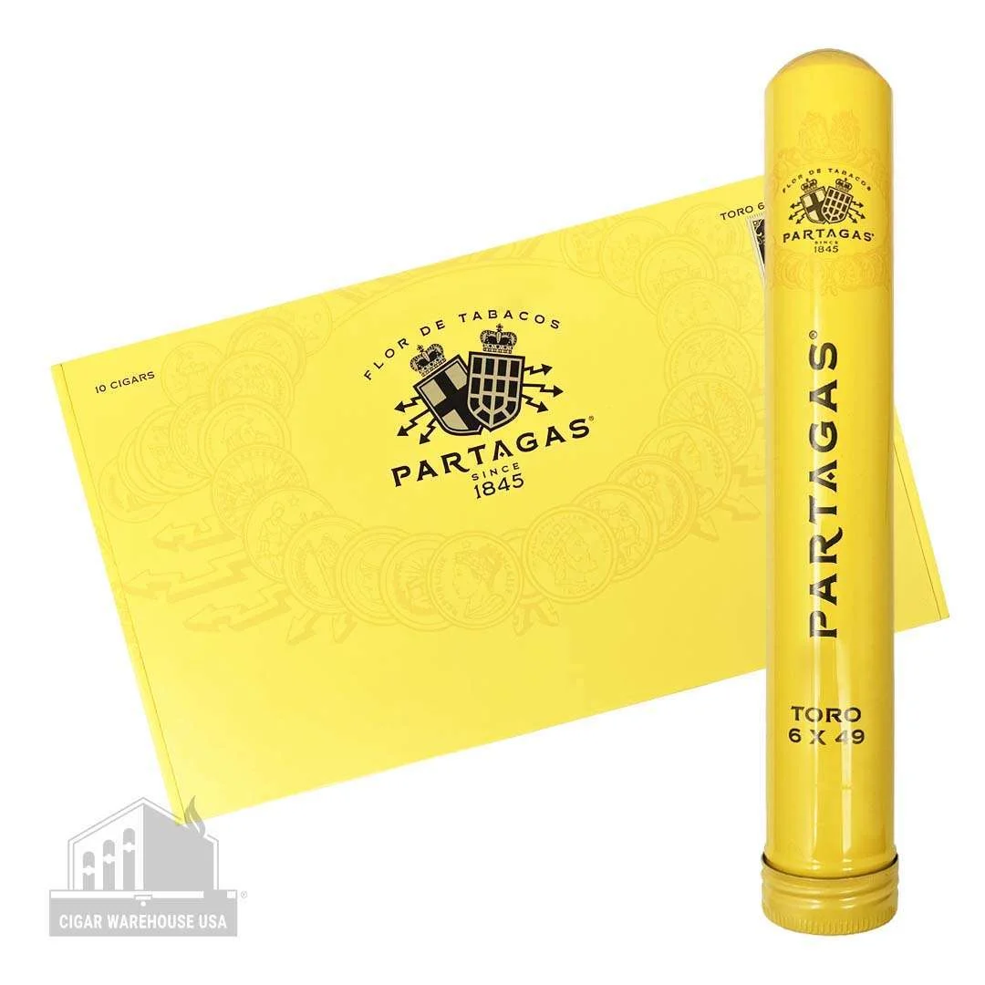 Partagas Classic Yellow Toro Tubo – Box