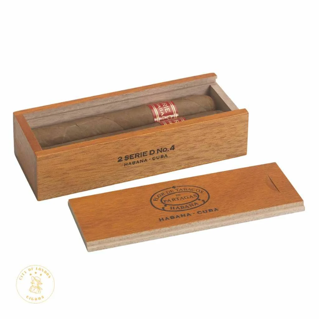 Partagas D No. 4 Double Wooden Box