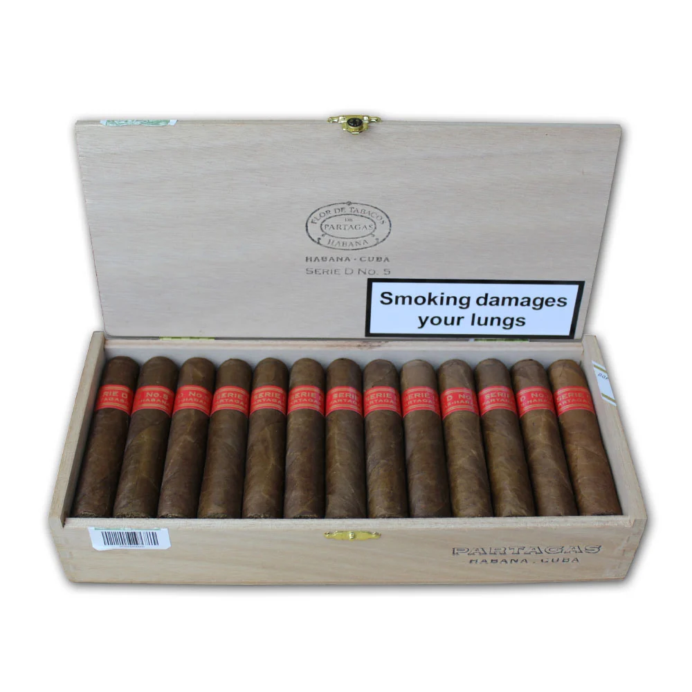 Partagas Serie D No.5 – Box of 25 Cigars