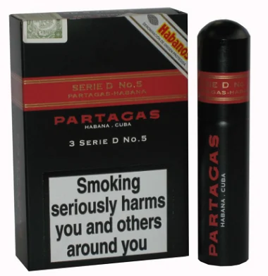 Partagas Serie D No.5 Tubed – Pack of 3 Cigars
