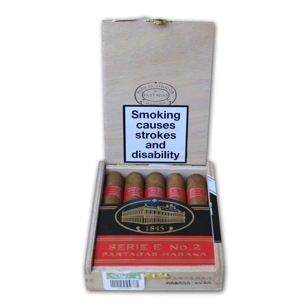 Partagas Serie E No.2 – Pack of 5 Cigars