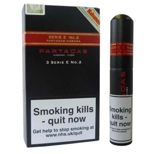 Partagas Serie E No. 2 Tubed – Pack of 3 Cigars