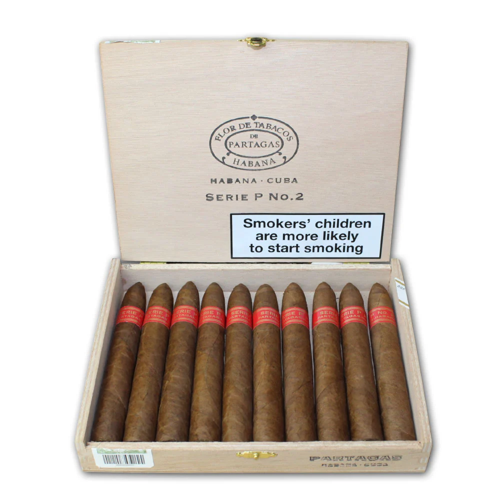 Partagas Serie P No.2 – Box of 10 Cigars