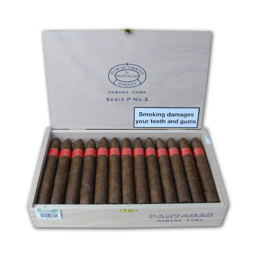 Partagas Serie P No.2 – Box of 25 Cigars