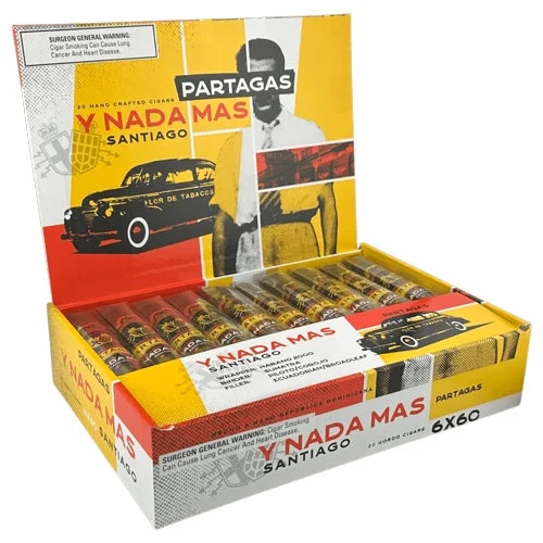 Partagas y Nada Mas Santiago - Gigante (6" x 60)