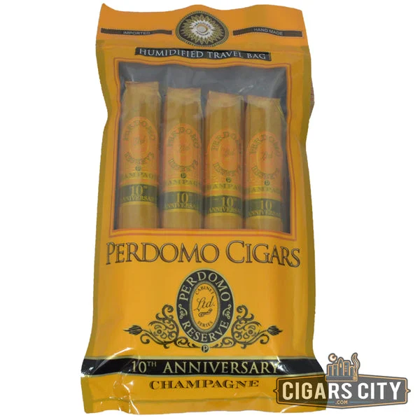 Perdomo 10th Anniversary Champagne Humidified Sampler