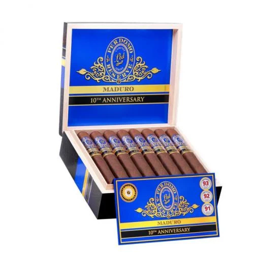 Perdomo 10th Anniversary Maduro Epicure – Box of 25 Cigars