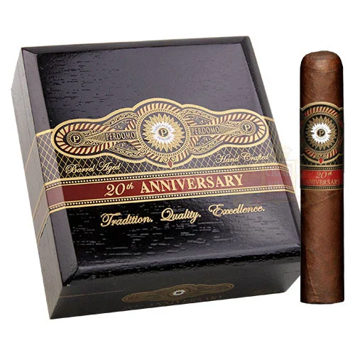 Perdomo 20th Anniversary Maduro Robusto (5x56 / 4 Pack)
