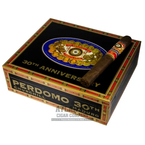 Perdomo 30th Anniversary Maduro Box-Pressed Churchill (7x54)