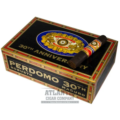 Perdomo 30th Anniversary Maduro Box-Pressed Robusto (5x54)