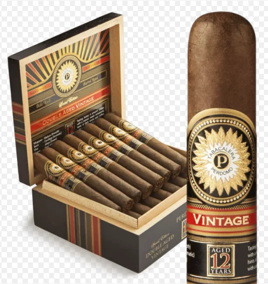 Perdomo Double Aged 12 Year Vintage Maduro Robusto (5x56 / 4 Pack)