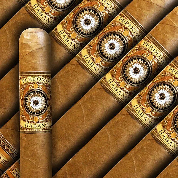 Perdomo Habano Bourbon Barrel Aged Connecticut Epicure (6x54 / 5 Pack)