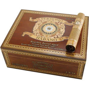 Perdomo Habano Bourbon Barrel-Aged Connecticut Robusto Cigars