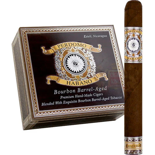 Perdomo Habano Bourbon Barrel Aged Maduro Churchill (7x54 / Box 24)