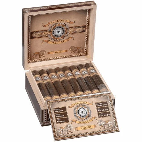 Perdomo Habano Bourbon Barrel Aged Maduro Gordo (6" x 60)