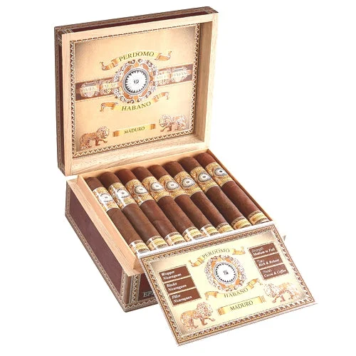 Perdomo Habano Bourbon Barrel Aged Maduro Robusto (5" x 54)