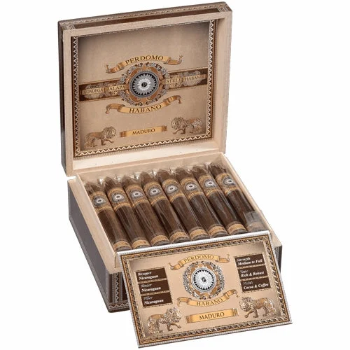 Perdomo Habano Bourbon Barrel Aged Maduro Torpedo (6.5" x 54)